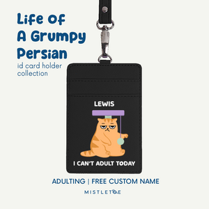 Adulting - ID Card Holder | Lanyard