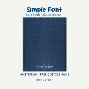 Amsterdam - Card Holder Plus