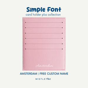 Amsterdam - Card Holder Plus