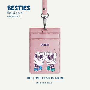 BFF - Flip ID Card | Lanyard