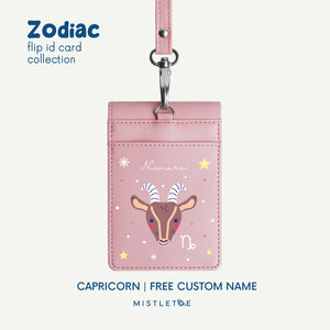 Capricorn - Flip ID Card | Lanyard