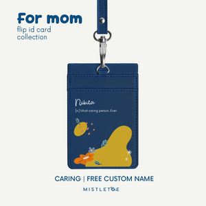 Caring - Flip ID Card | Lanyard