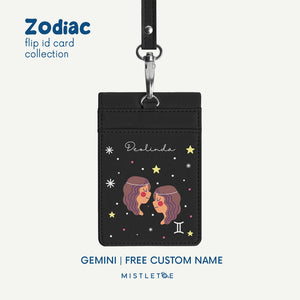 Gemini - Flip ID Card | Lanyard