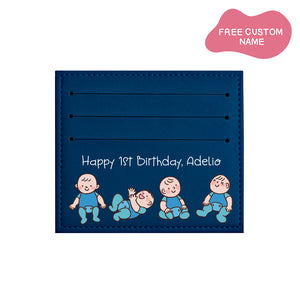 Grow Up Baby Boy - Card Holder