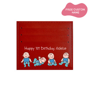 Grow Up Baby Boy - Card Holder