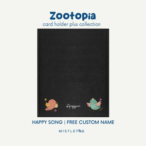 Happy Song - Card Holder Plus