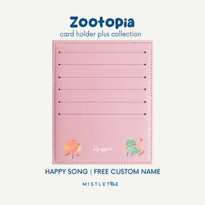 Happy Song - Card Holder Plus