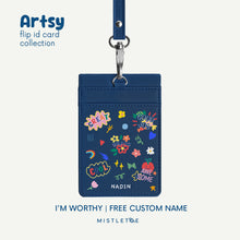 Muat gambar ke penampil Galeri, I&#39;m Worthy - Flip ID Card | Lanyard
