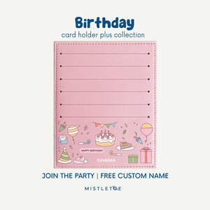 Join The Party - Card Holder Plus