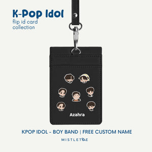 Boy Band - Flip ID Card | Lanyard