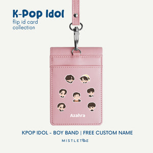 Boy Band - Flip ID Card | Lanyard