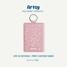 Muat gambar ke penampil Galeri, Life in Doodle - Key Holder
