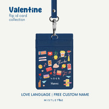 Muat gambar ke penampil Galeri, Love Language - Flip ID Card | Lanyard
