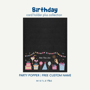 Party Popper - Card Holder Plus