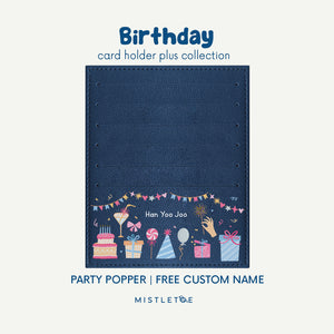 Party Popper - Card Holder Plus