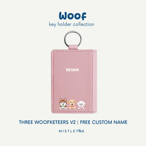 Three Woofketeers v2 - Key Holder