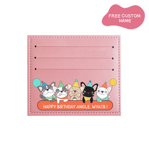 Woof Here for You - Card Holder