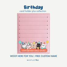 Muat gambar ke penampil Galeri, Woof Here for You - Card Holder Plus
