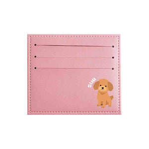 Cute Poodle - Card Holder