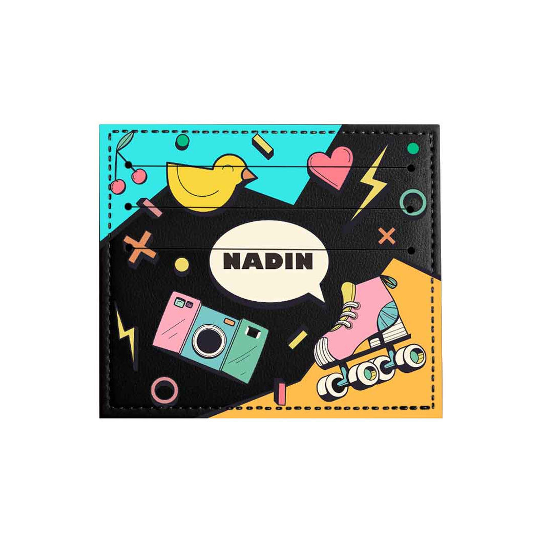 Retro Vibes - Card Holder