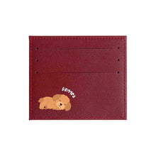 Muat gambar ke penampil Galeri, Sleepy Poodle - Card Holder
